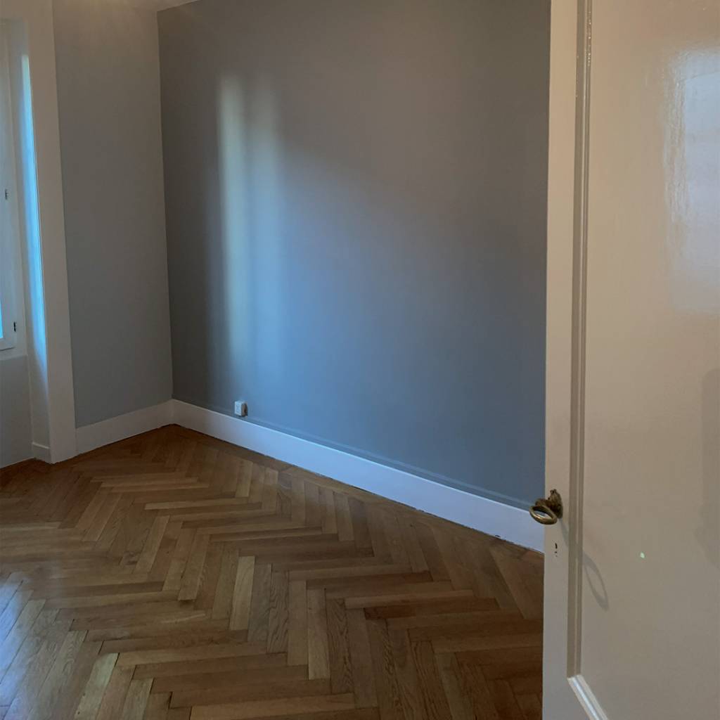 Interior painting removal.